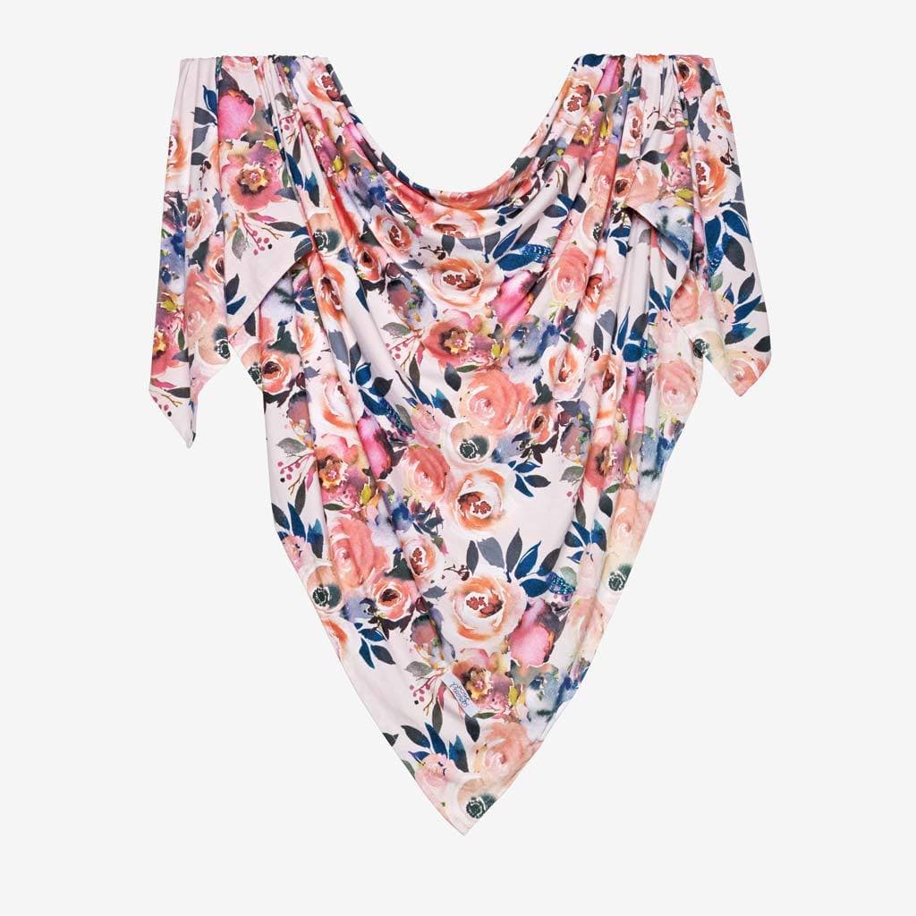 Dusk Rose Swaddle Headband Set