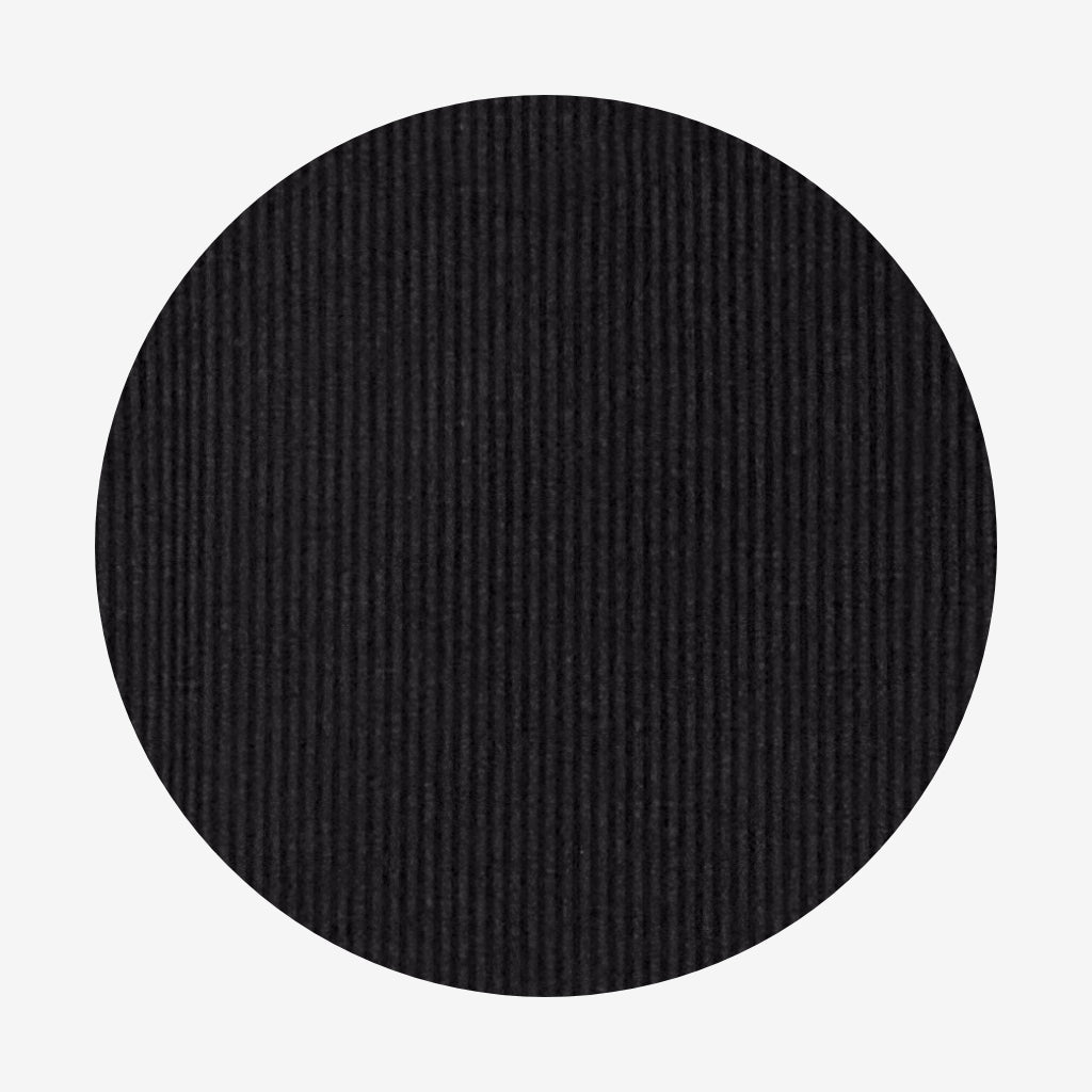 Black Ribbed Ruffled Bum Leggings