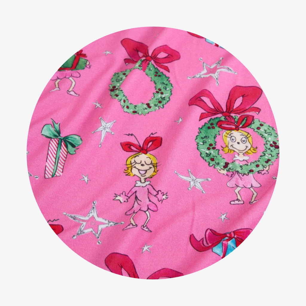 Dr. Seuss Cindy Lou Who Minky Ruffled Luxette Patoo® Blanket