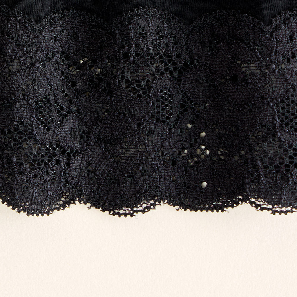 Women's Black Lace Pajama Pants