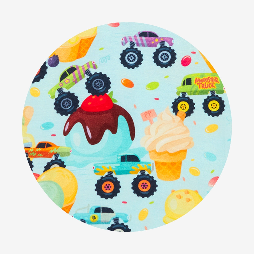 Monster Trucks Convertible One Piece