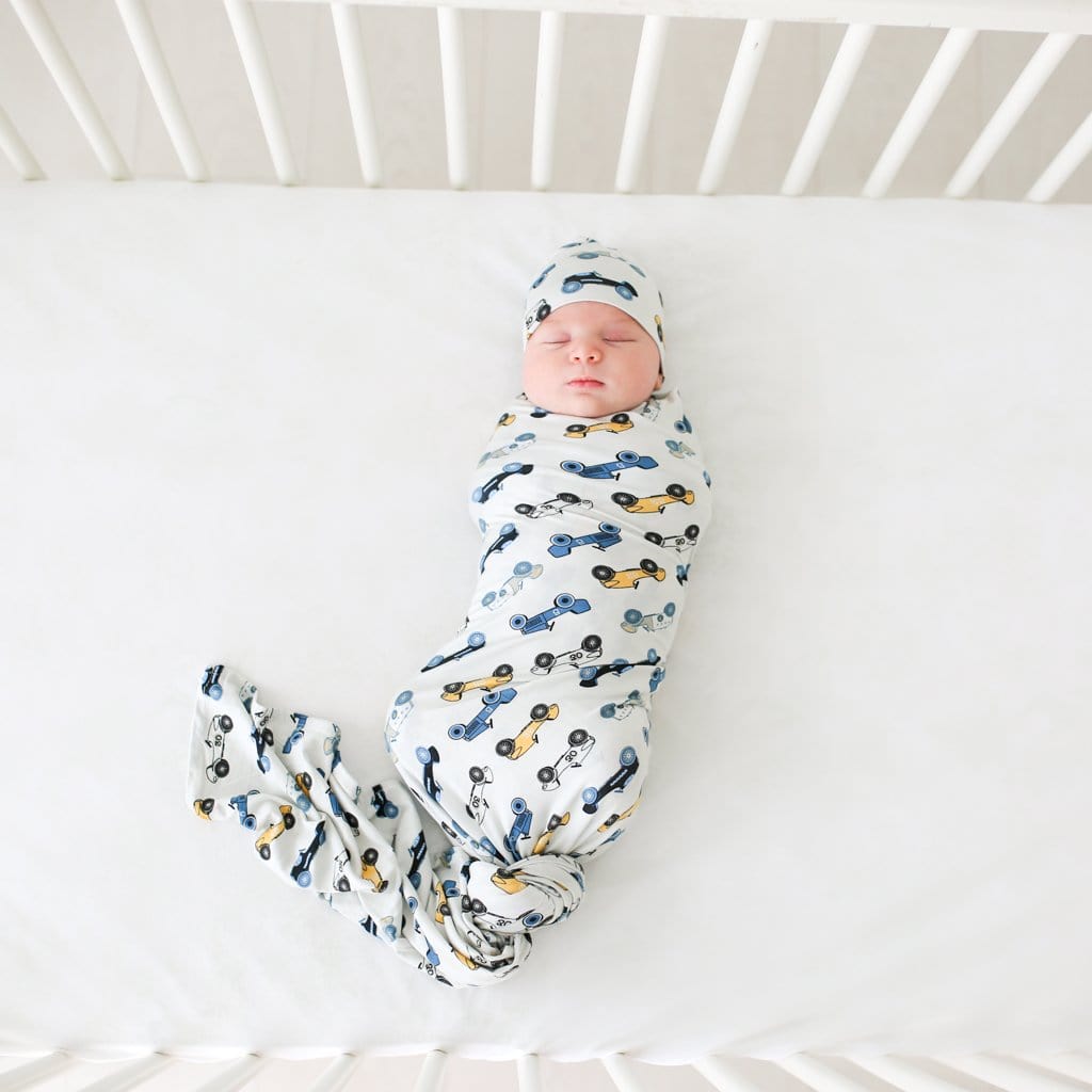 Enzo Swaddle Beanie Set