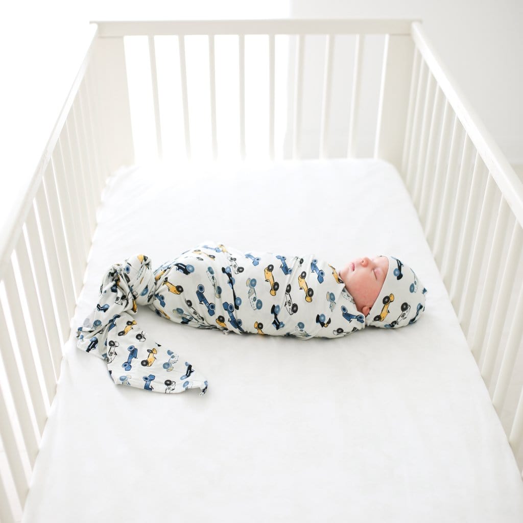 Enzo Swaddle Beanie Set