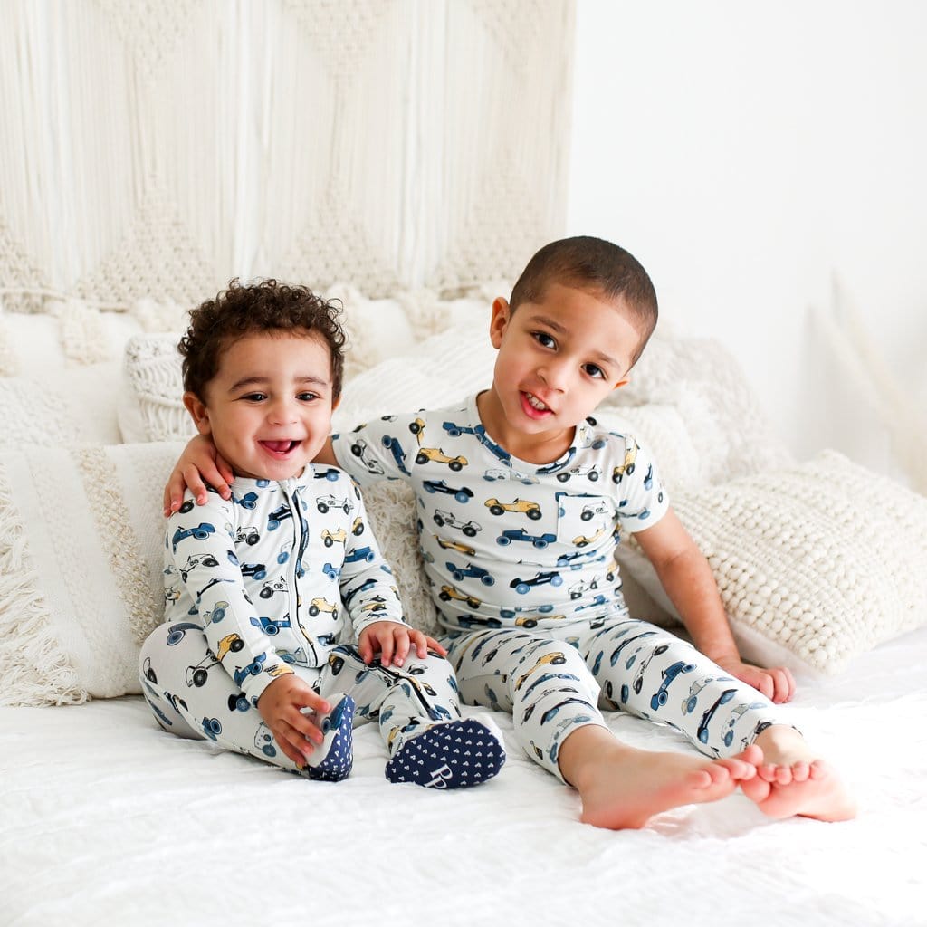 Enzo Footie Zippered One Piece