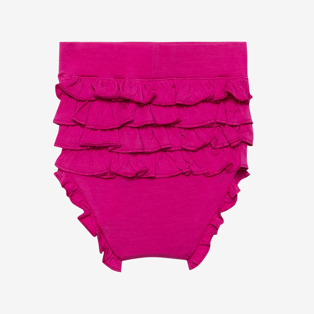 Lacey Peplum Ruffled Bummie Set