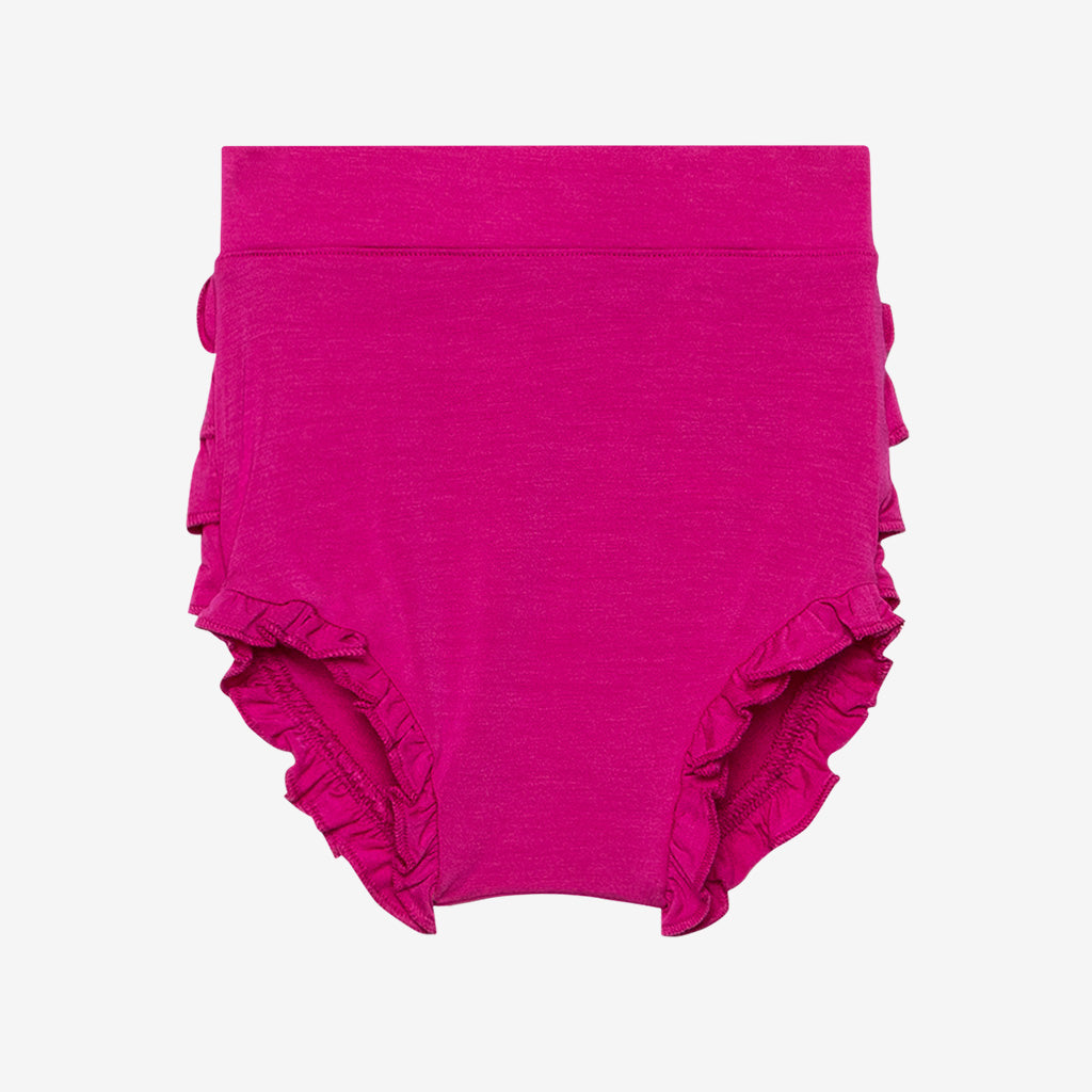 Lacey Peplum Ruffled Bummie Set