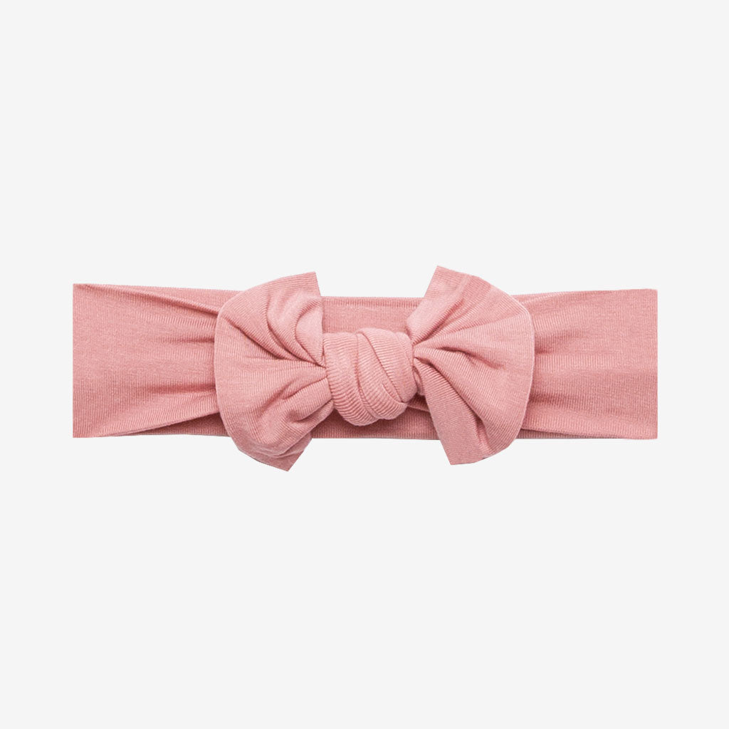 Dusty Rose Swaddle Headband Set