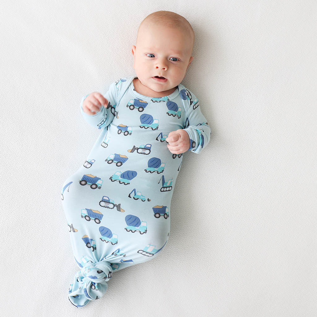 Construction Cars Knotted Gown