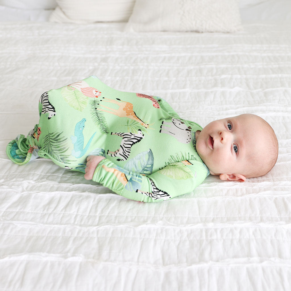 Safari Animals Knotted Gown