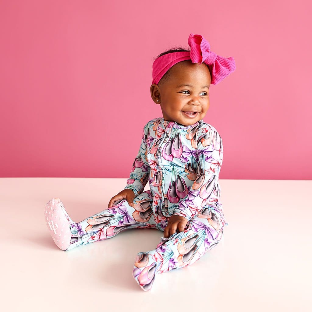 Irina Footie Ruffled Zippered One Piece