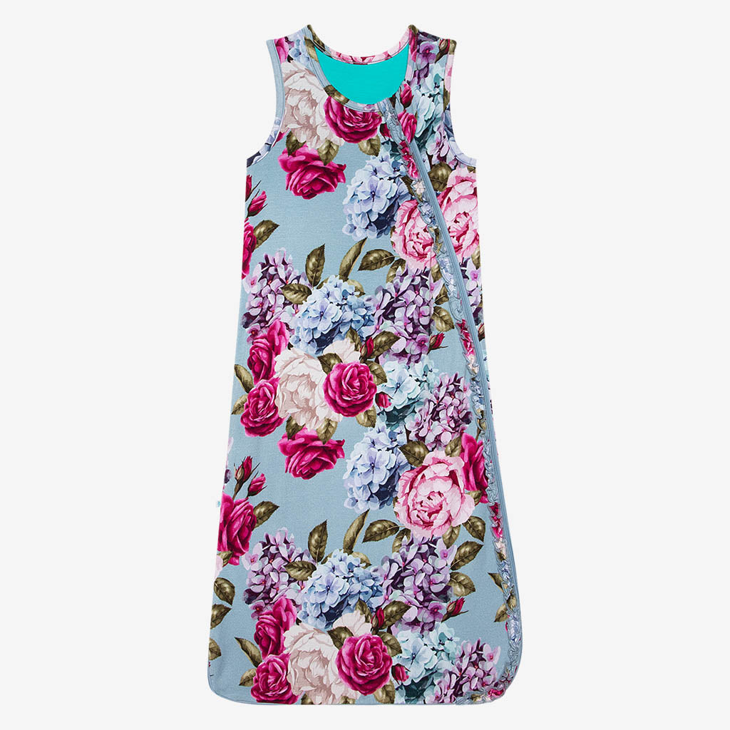 Lacey Sleeveless Ruffled Sleep Bag