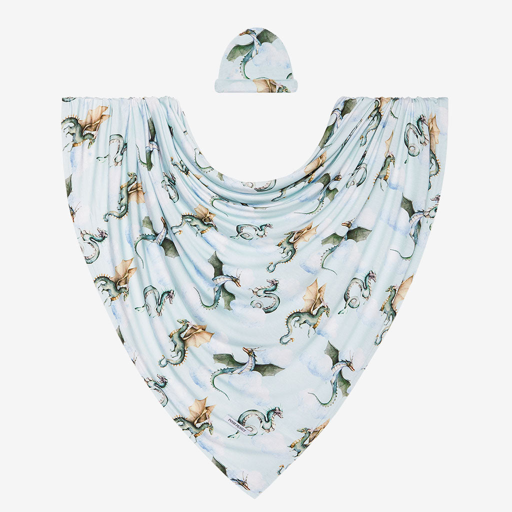 Percy Swaddle Beanie Set