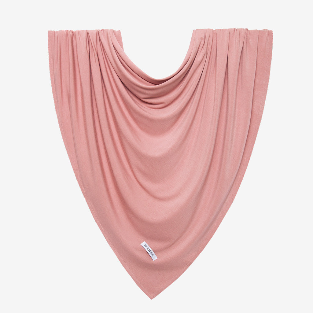 Dusty Rose Swaddle Headband Set