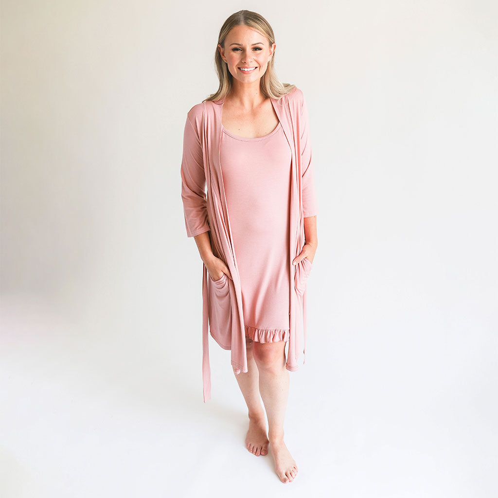 Dusty Rose Robe