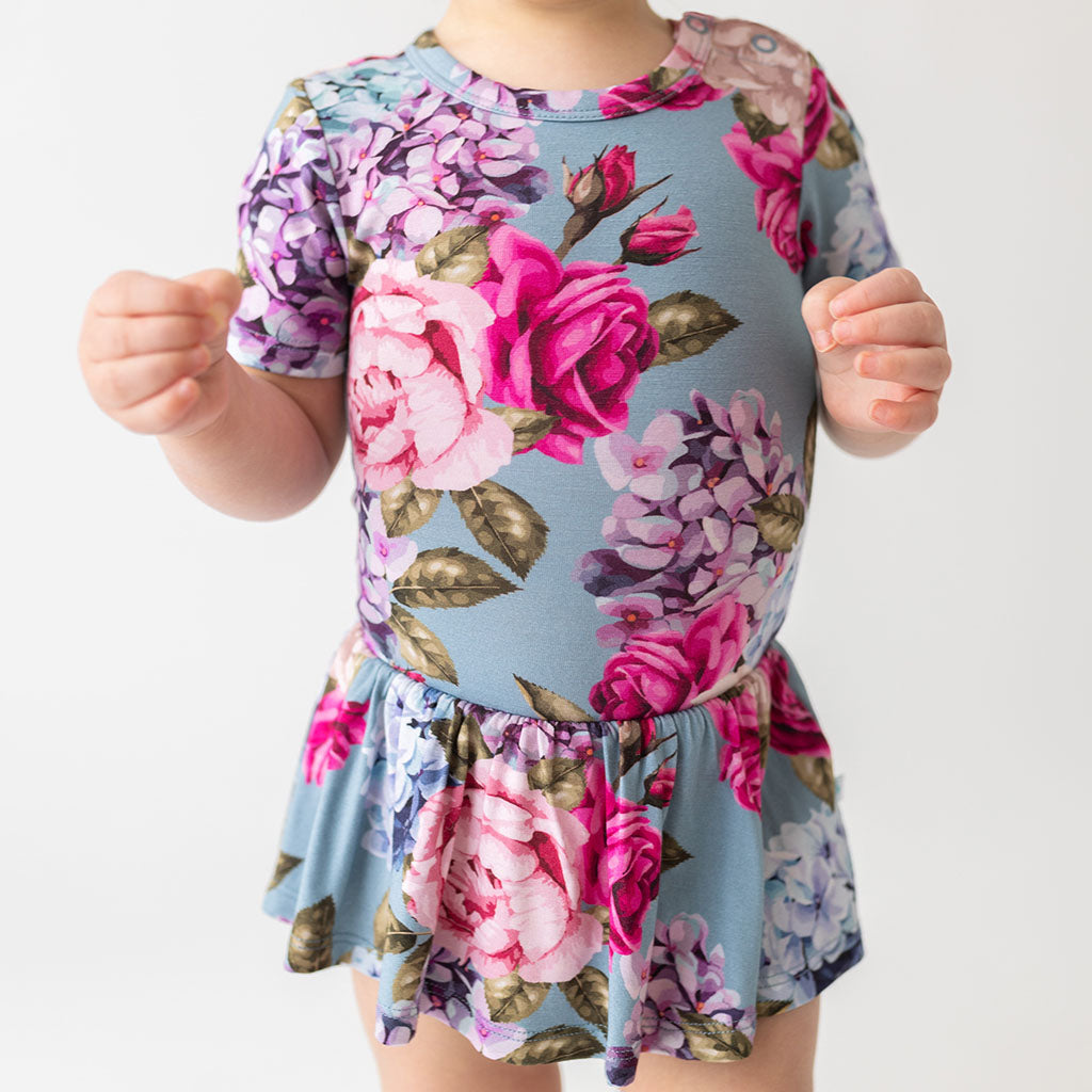 Lacey Twirl Skirt Bodysuit Dress