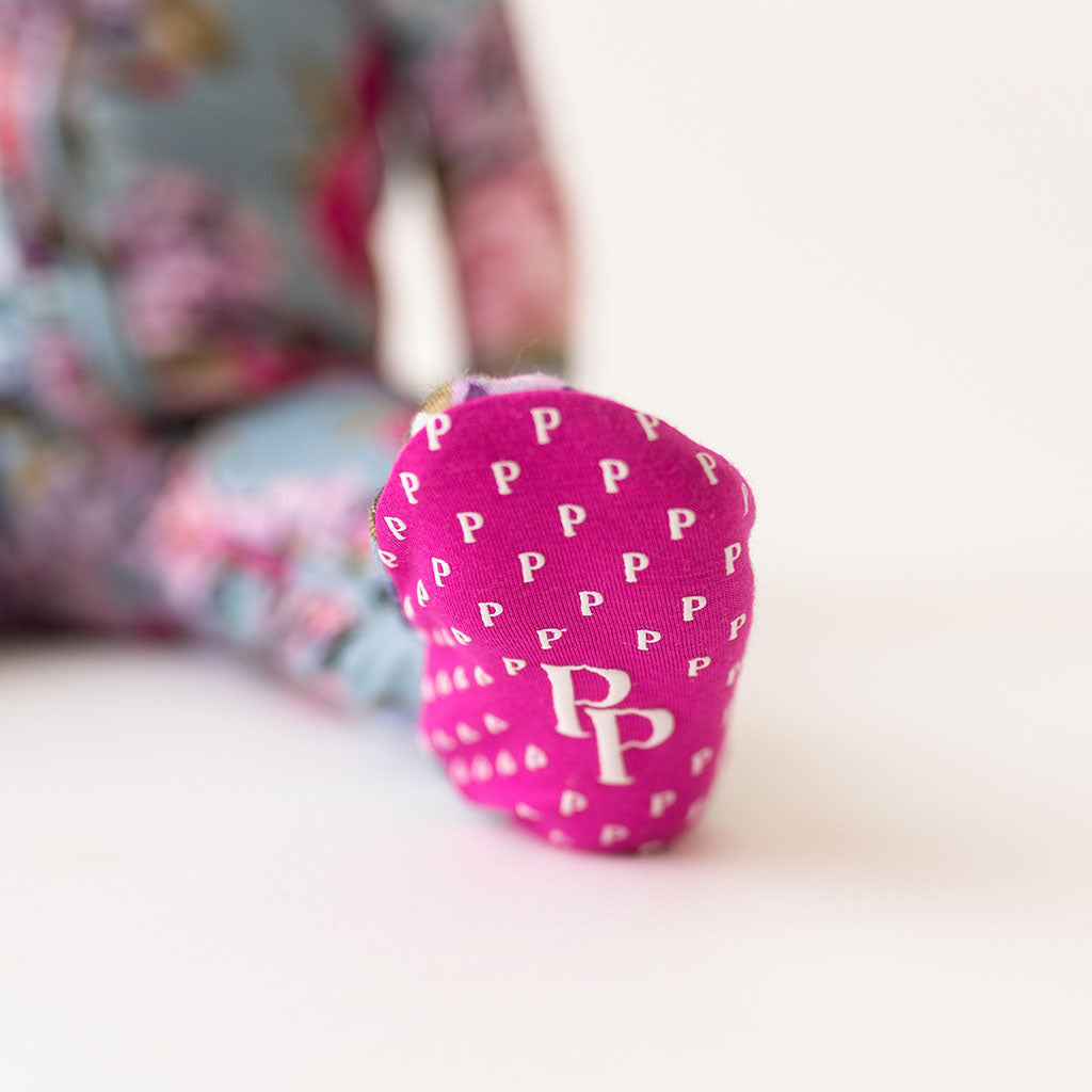 Lacey Footie Ruffled Zippered One Piece