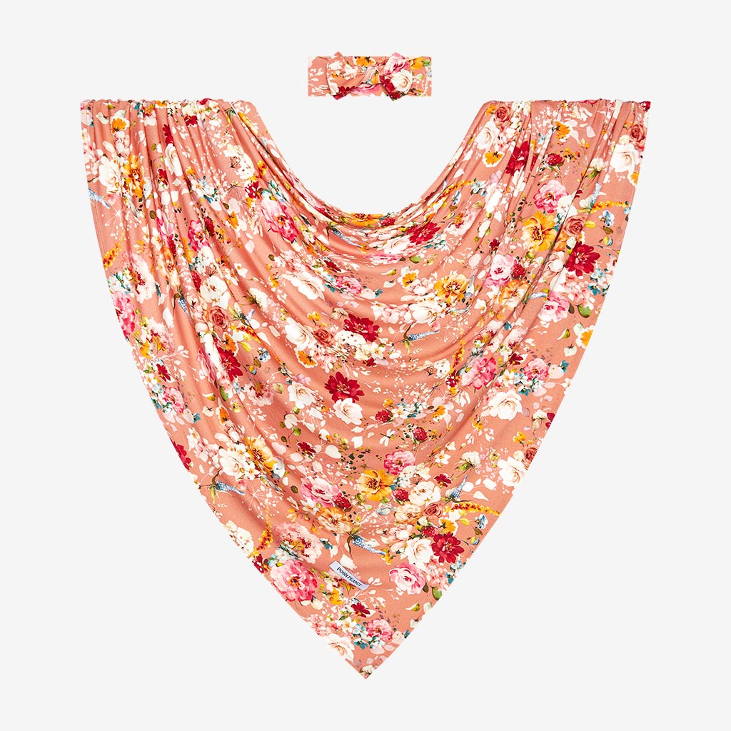 Celia Swaddle Headband Set