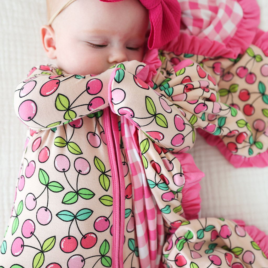 Summer Cherry Convertible One Piece