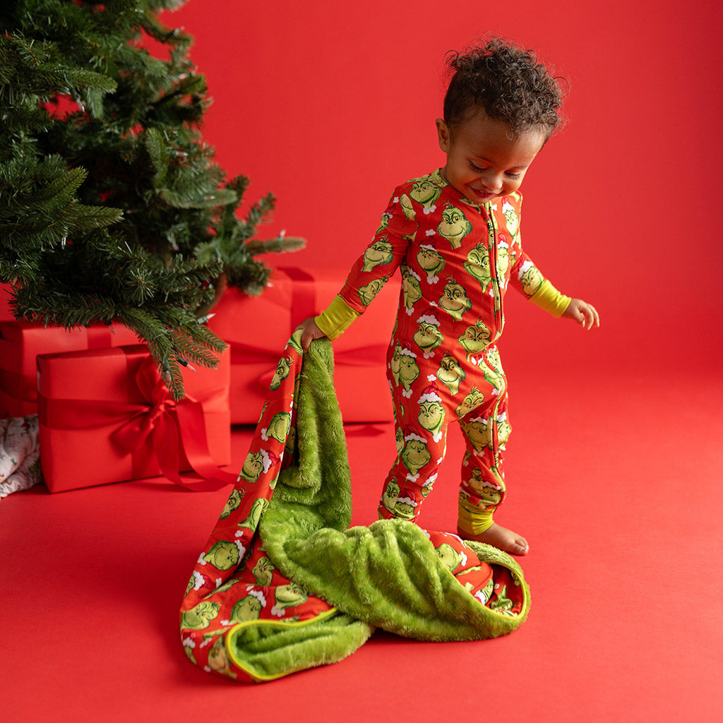 Dr. Seuss The Grinch Minky Luxette Patoo® Blanket