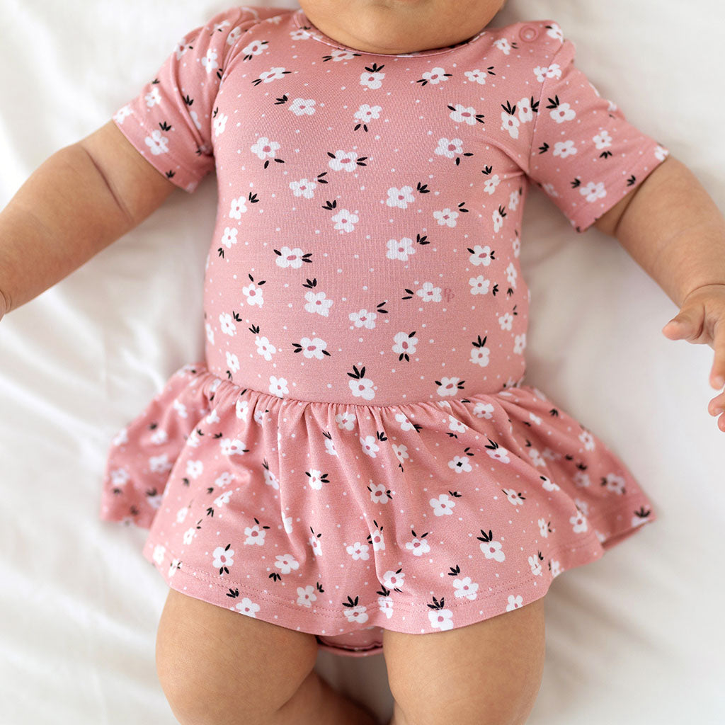 Emmilene Twirl Skirt Bodysuit Dress