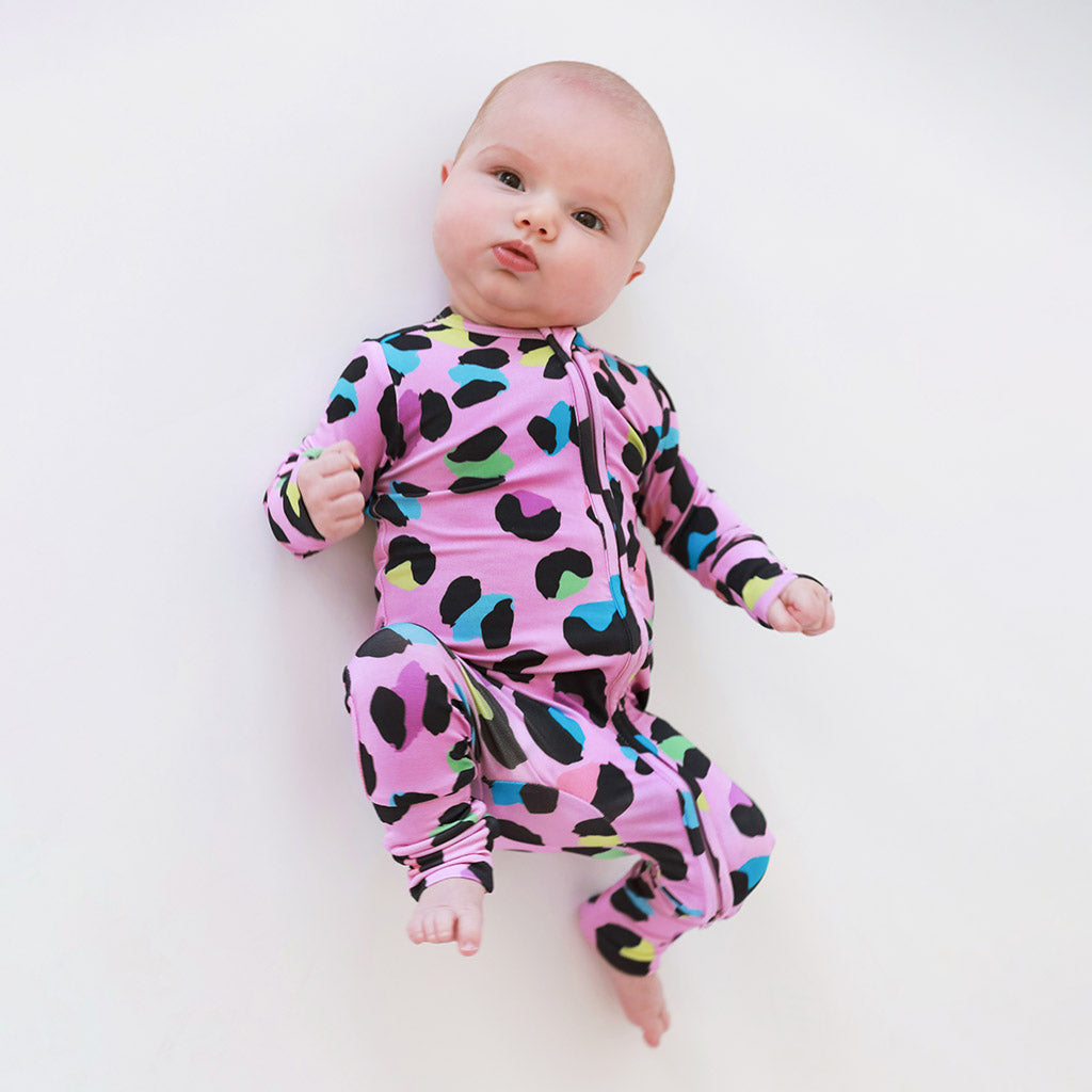 Electric Leopard Convertible One Piece