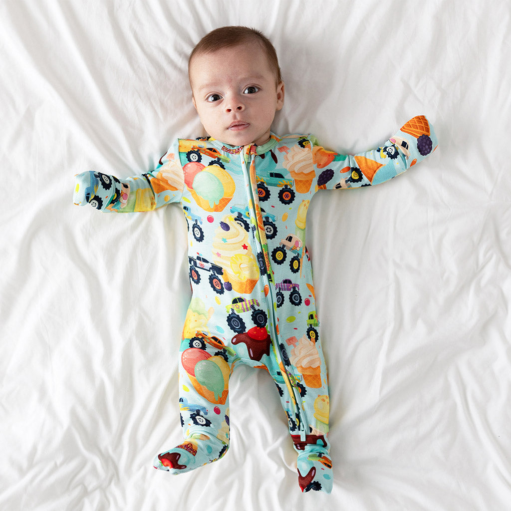 Monster Trucks Convertible One Piece