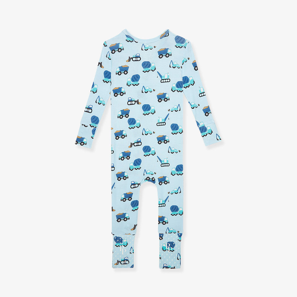 Construction Cars Convertible One Piece