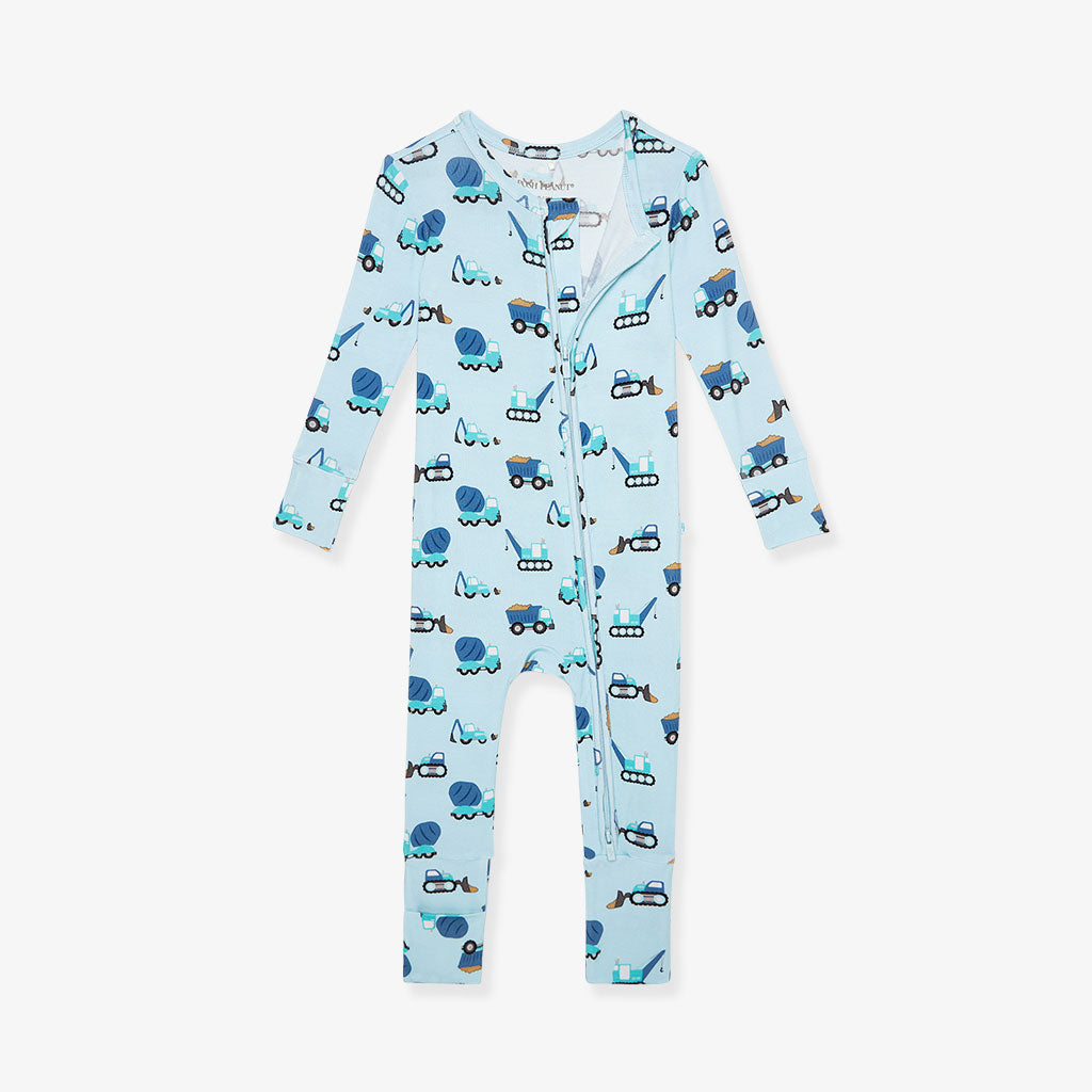 Construction Cars Convertible One Piece