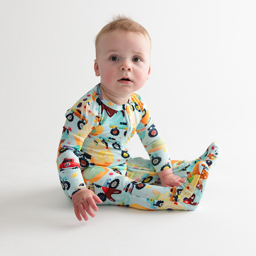 Monster Trucks Convertible One Piece