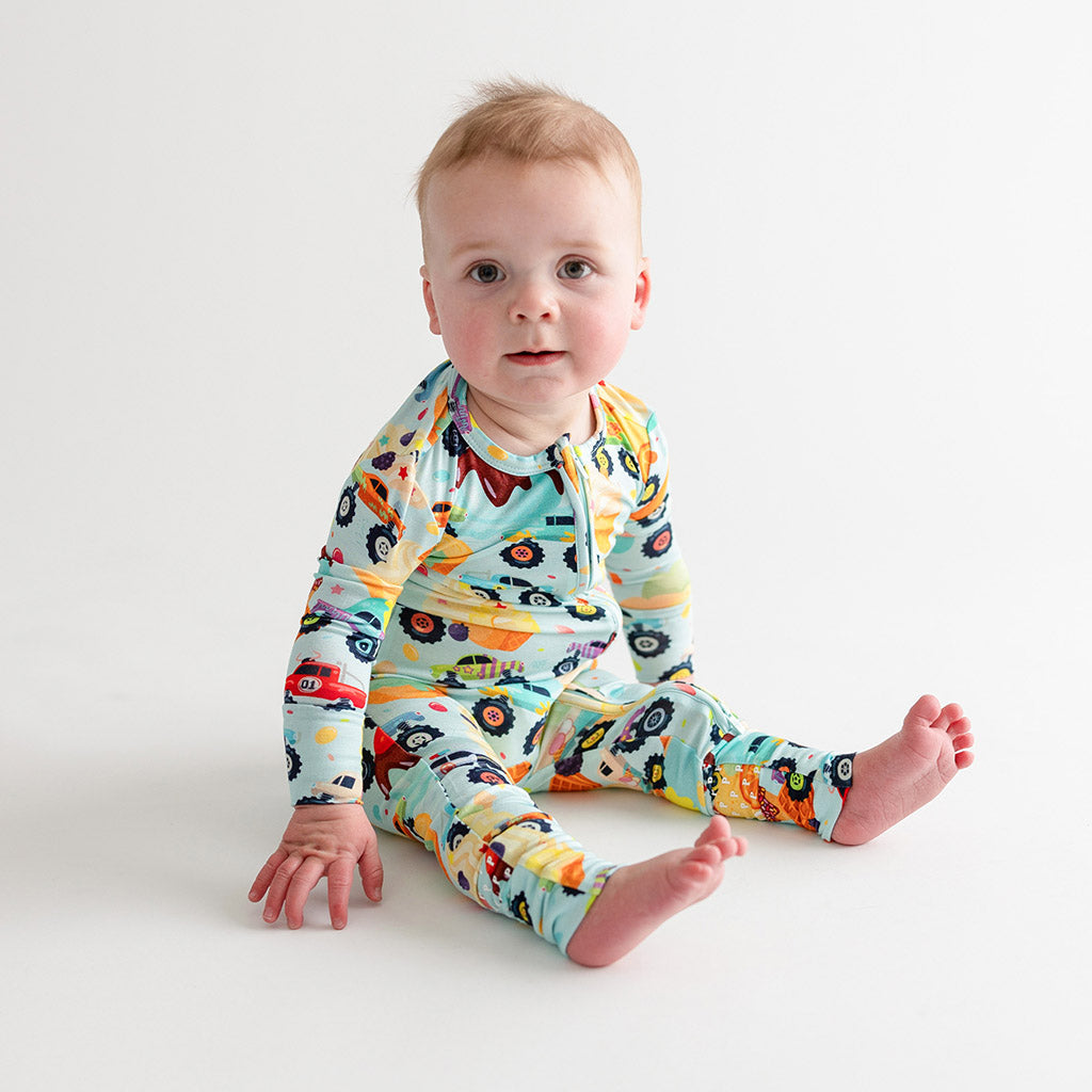 Monster Trucks Convertible One Piece