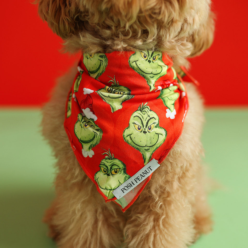 Dr. Seuss The Grinch Dog Bandana