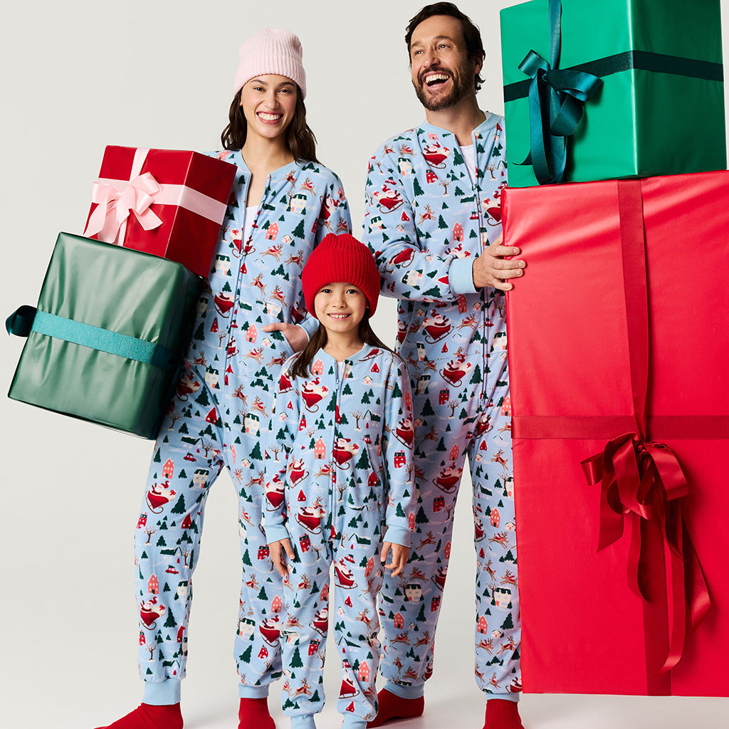 Christmasville Women's Microfleece Jumpsuit