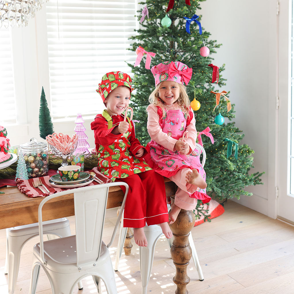 Dr. Seuss Cindy Lou Who Kids' Bow Chef Hat