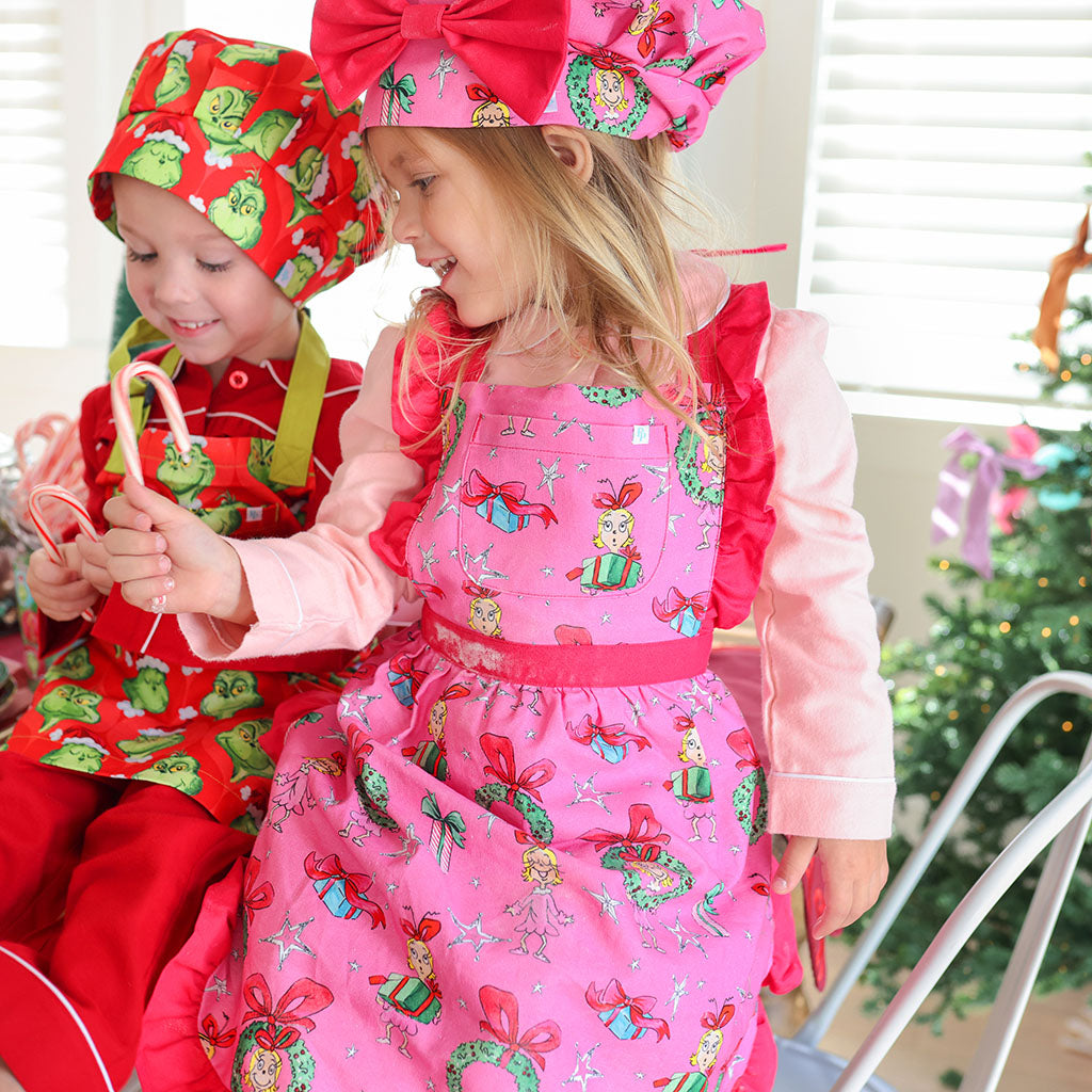 Dr. Seuss Cindy Lou Who Kids' Ruffled Apron