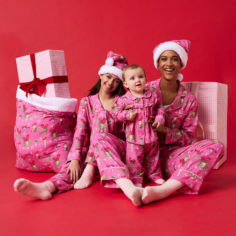 Dr. Seuss Cindy Lou Who Flannelette Ruffled Pajama Set