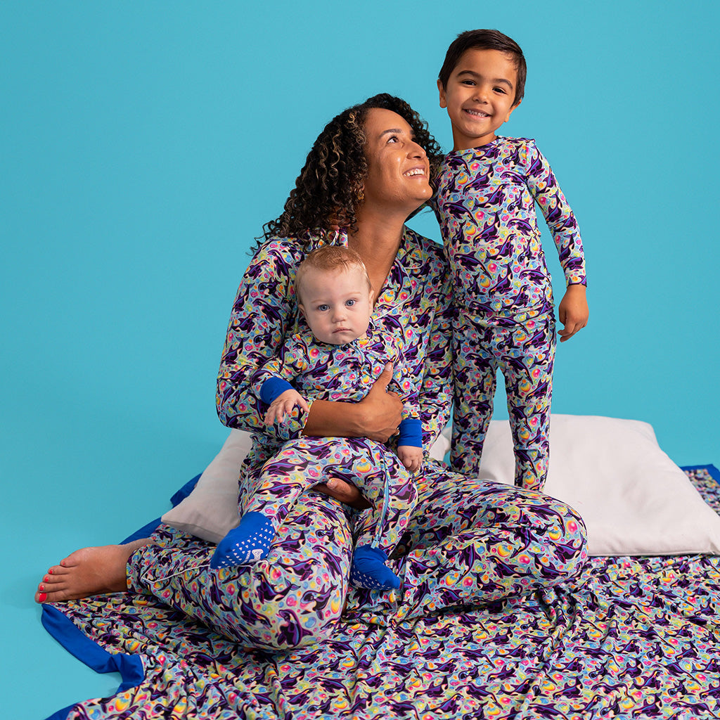 Lisa Frank® Max Splash & Under the Seashell Luxe Patoo® Blanket