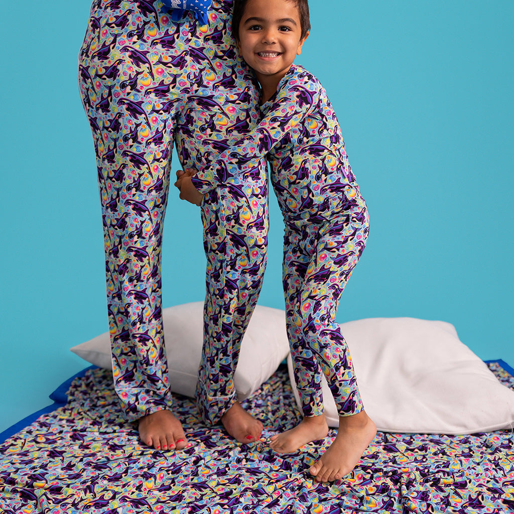 Lisa Frank® Max Splash & Under the Seashell Luxe Patoo® Blanket