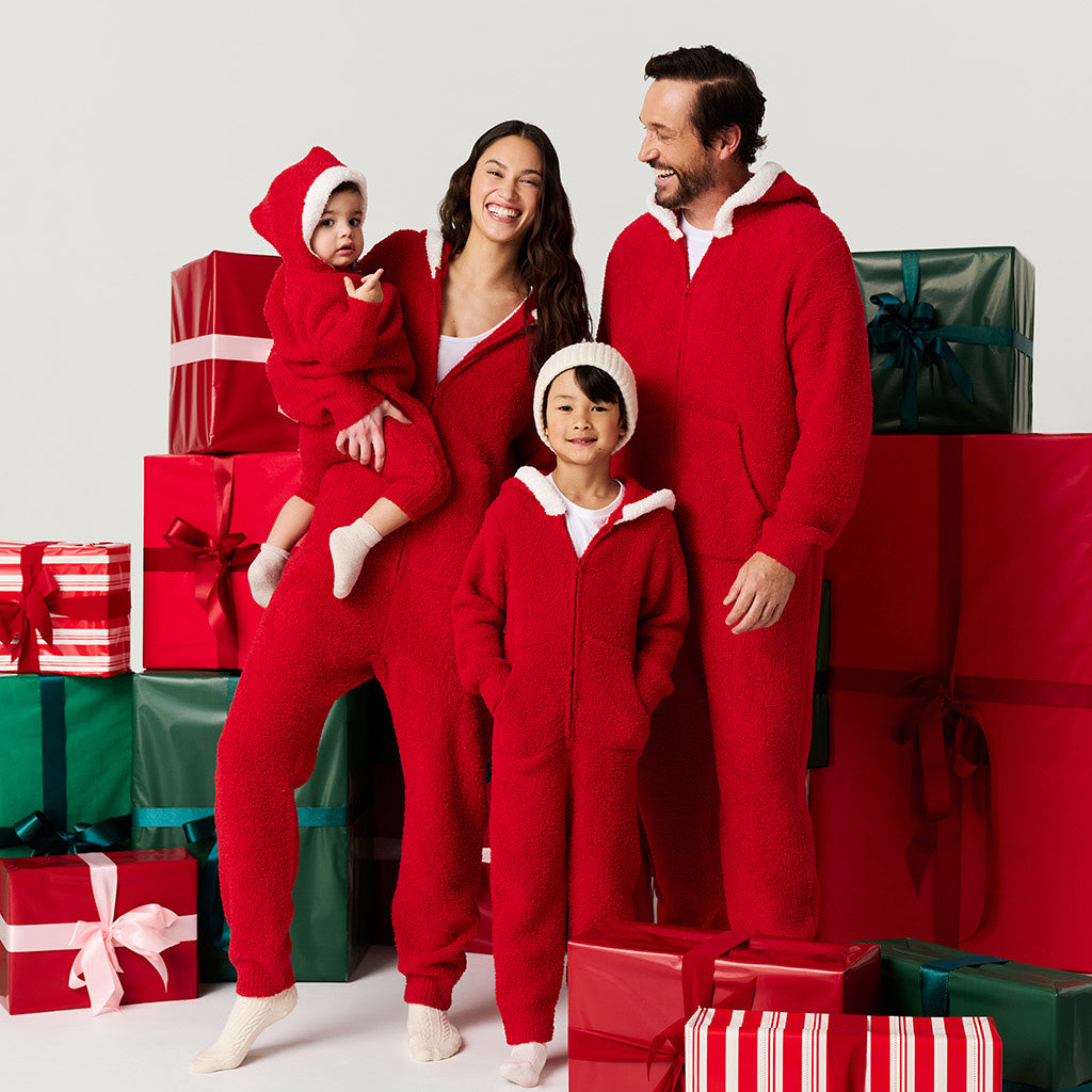 Posh Santa Claus Cuddle Hooded Romper