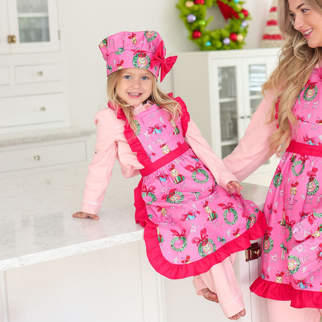 Dr. Seuss Cindy Lou Who Kids' Ruffled Apron