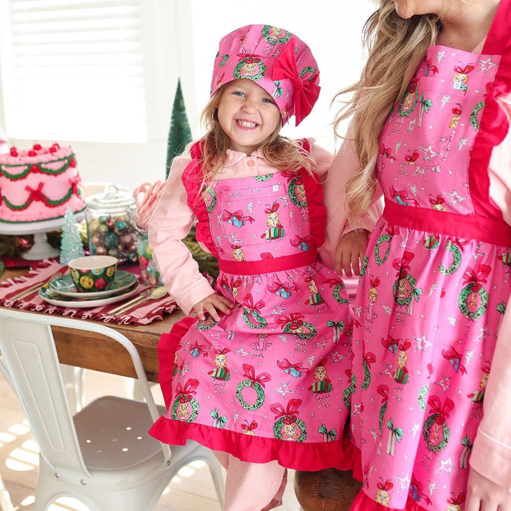 Dr. Seuss Cindy Lou Who Kids' Ruffled Apron