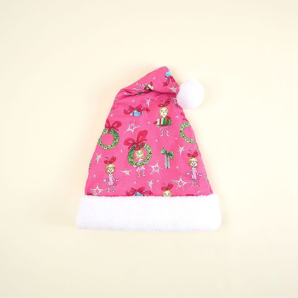 Dr. Seuss Cindy Lou Who Kids Flannelette Poshmas Hat