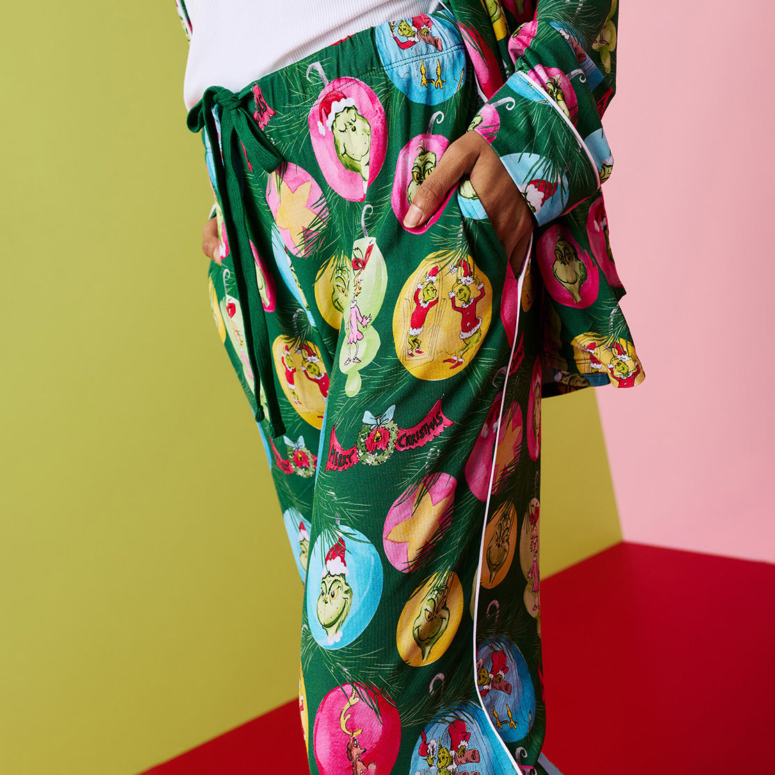 Dr. Seuss Who-liday Tree Women's Luxe Pajama Pant Set