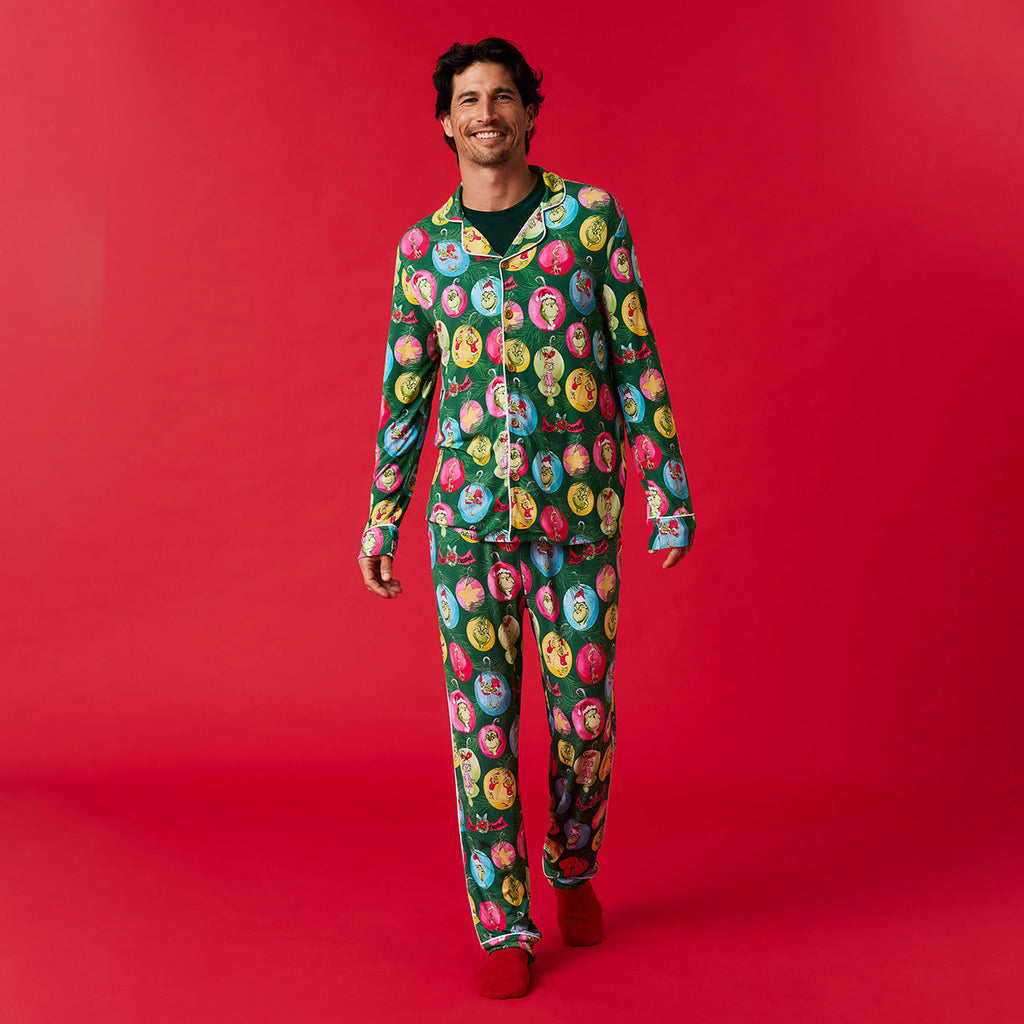 Dr. Seuss Who-liday Tree Men's Luxe Pajama Pant Set