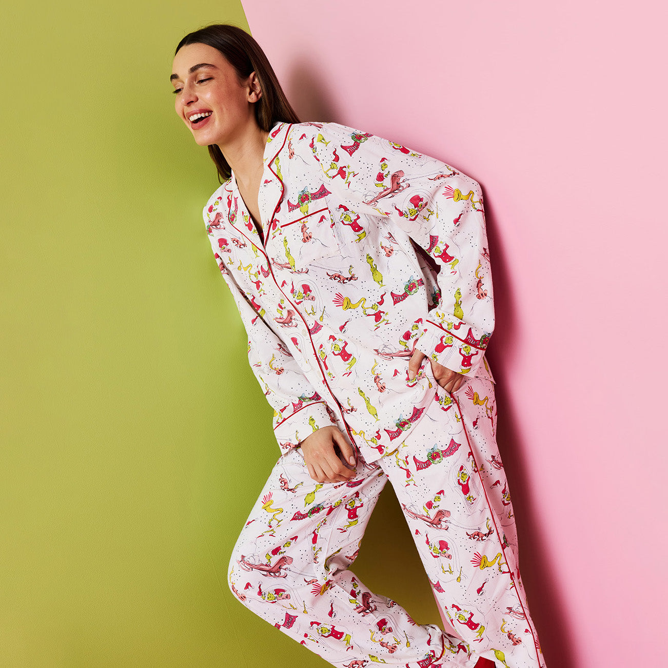 Dr. Seuss Mount Crumpit Women's Flannelette Pajama Set