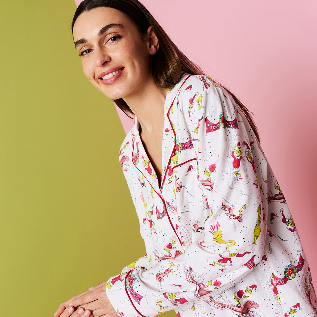 Dr. Seuss Mount Crumpit Women's Flannelette Pajama Set