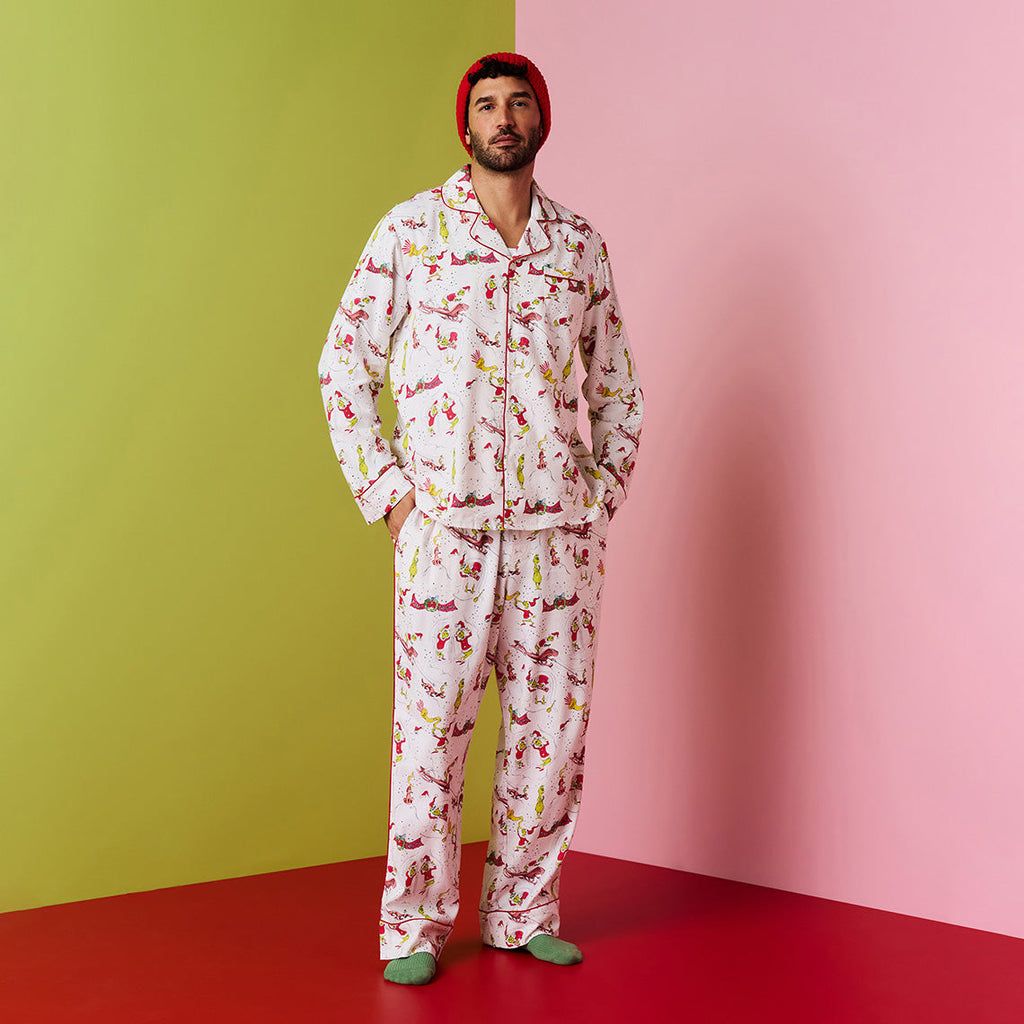 Dr. Seuss Mount Crumpit Men's Flannelette Pajama Set