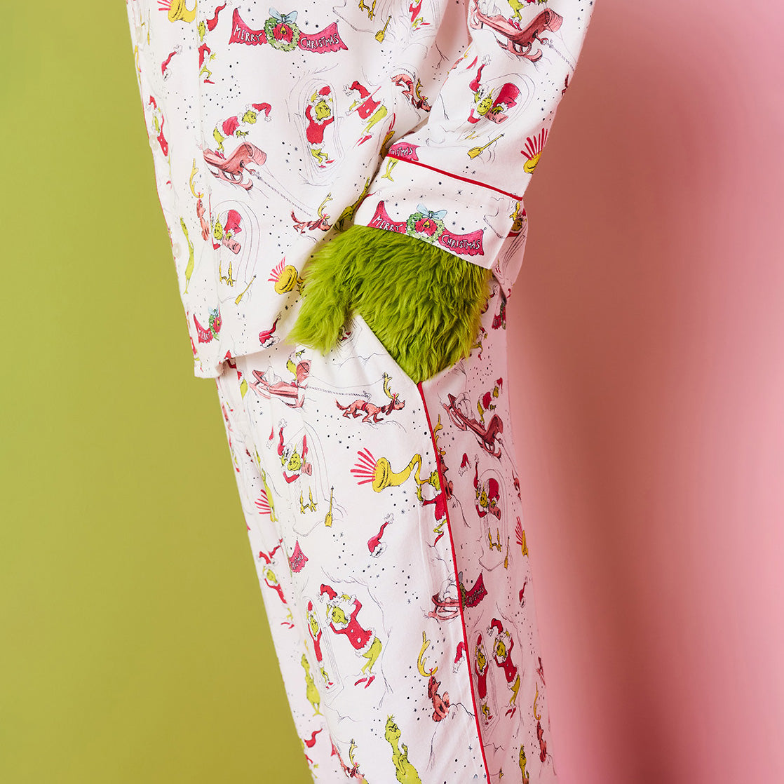 Dr. Seuss Mount Crumpit Men's Flannelette Pajama Set