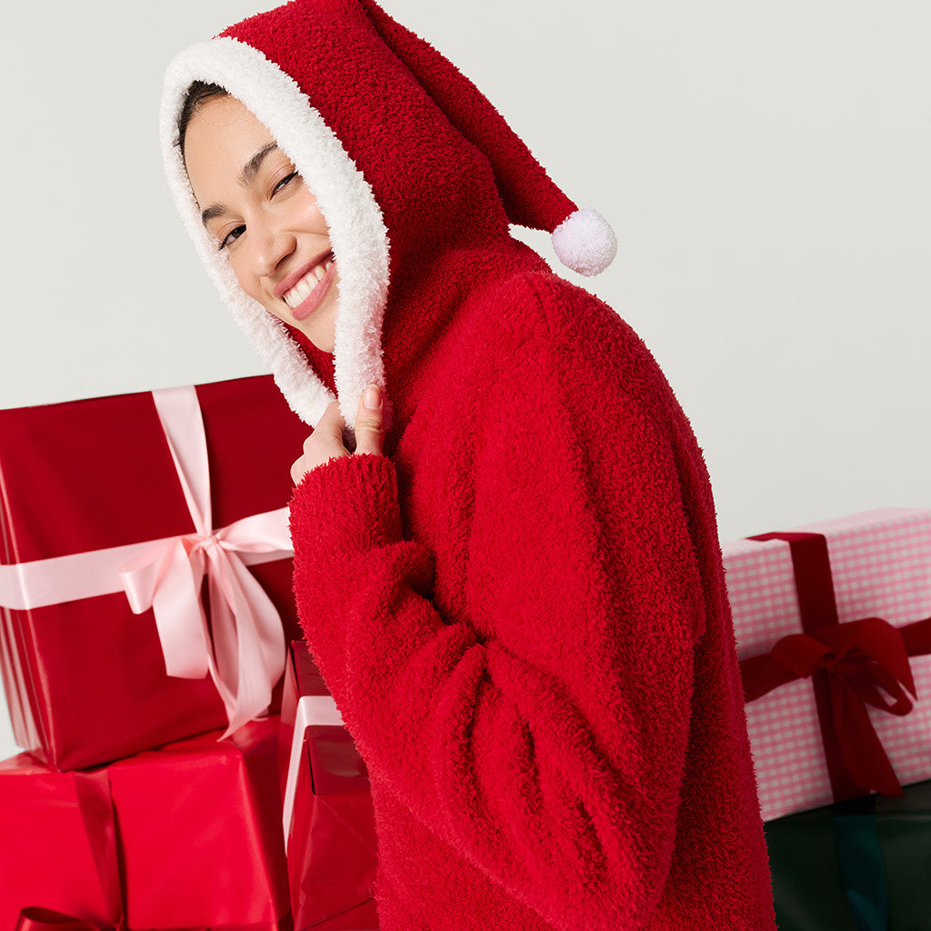 Posh Santa Claus Adult Cuddle One Piece