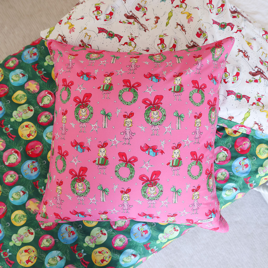 Dr. Seuss Cindy Lou Who Euro Sham