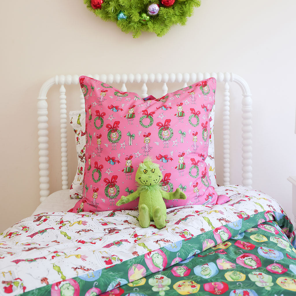 Dr. Seuss Cindy Lou Who Euro Sham